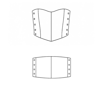 Strapless Corset, $140