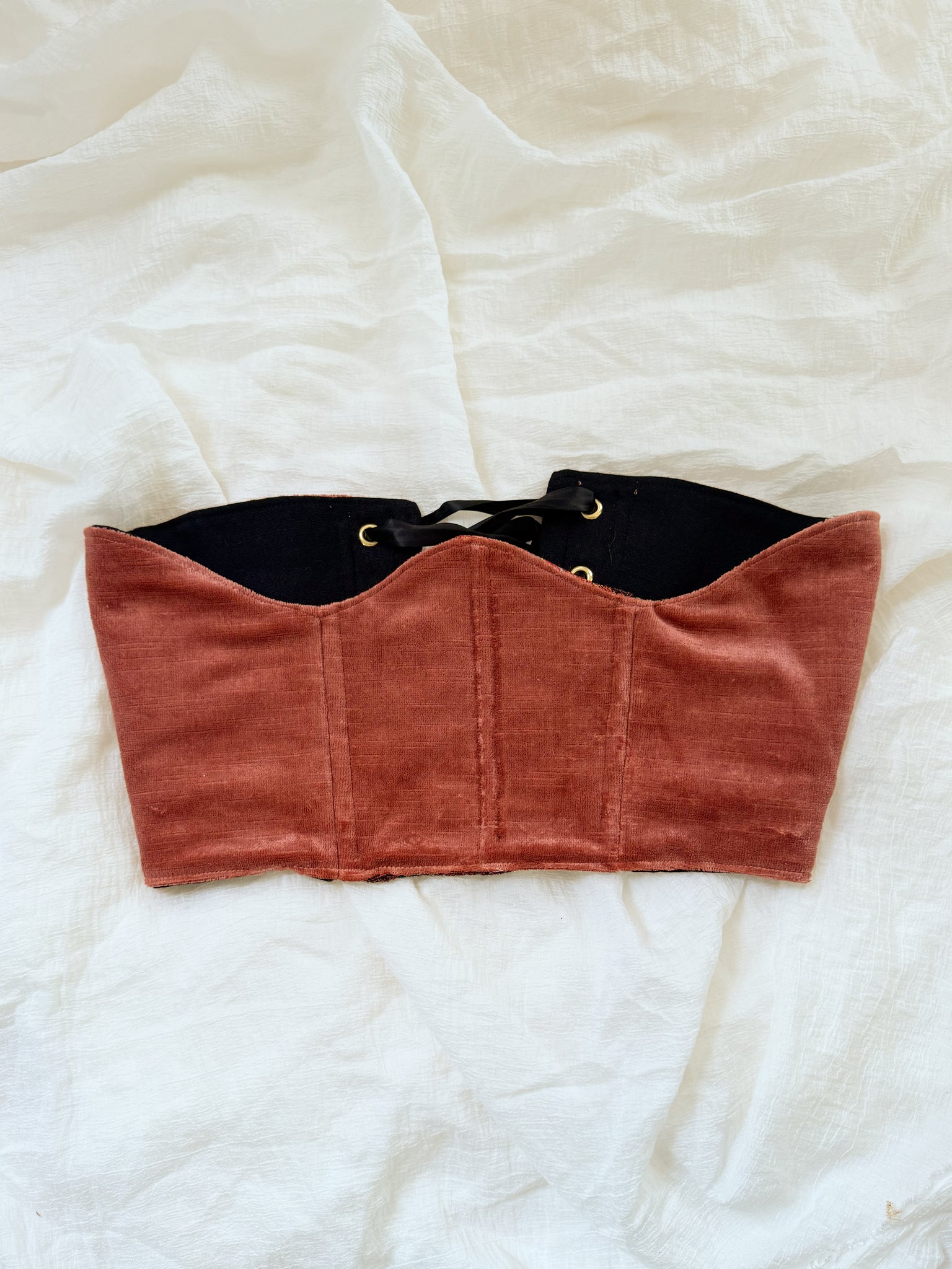 Sunflower Reversible Under Bust Waist Corset - Small